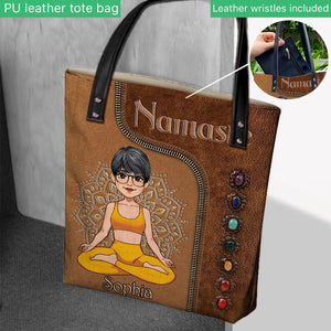 Namaste - Personalized Yoga Tote Bag