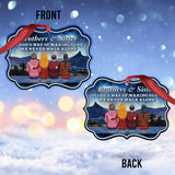 Never Walk Alone - Gift for sibling, friend - Personalized Ornament