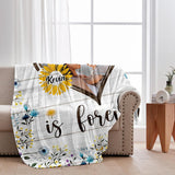 If We Had A Flower - Personalized Mother Blanket