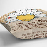 You Are My Sunshine - Gift for grandma, mom, daughter, granddaughter, sister, wife - Personalized Throw Pillow