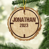 Deer Hunting - Personalized Hunting Ornament