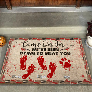 Come On In - Personalized Family Doormat