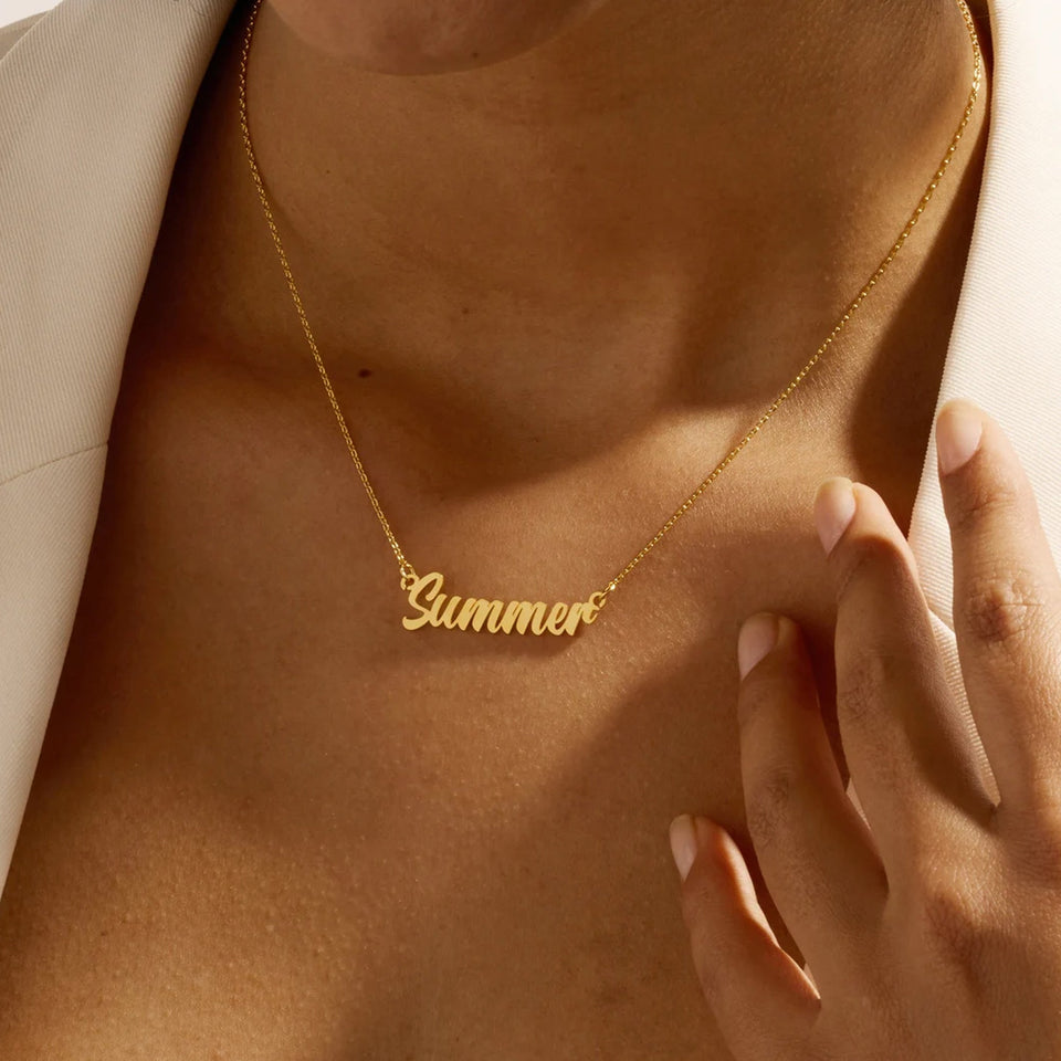 Mama Necklace - Personalized Step Mom Name Necklace