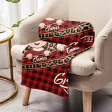 Best Grandma Ever - Personalized Grandma Blanket