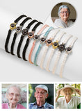 Ceux qu'on aime ne disparaissent jamais - Bracelet de projection personnalisé, cadeau commémoratif en cas de perte.