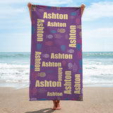 Name Customize - Personalized Beach Towel