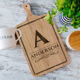 Engraved Wood Chopping Board - Personalized Cooking Cutting Board