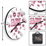 It’s Treat O’clock Somewhere - Personalized Dog Wall Clock