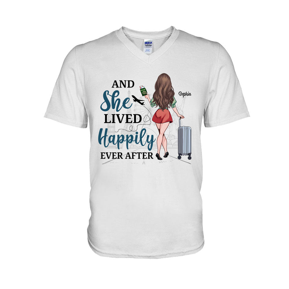 So The Adventure - Travelling gift for mom, daughter, granddaughter, wife, girlfriend, friend - Personalized T-shirt And Hoodie