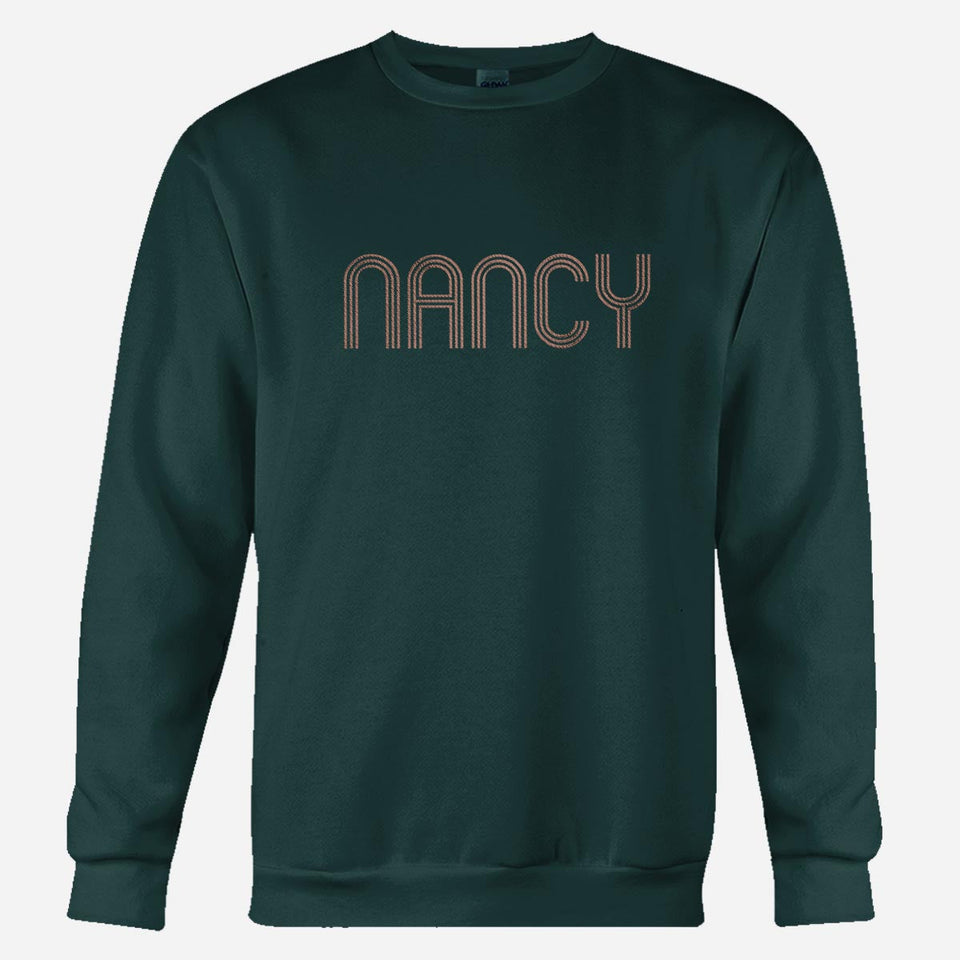 Custom Name - Personalized Grandpa Embroidered Sweater
