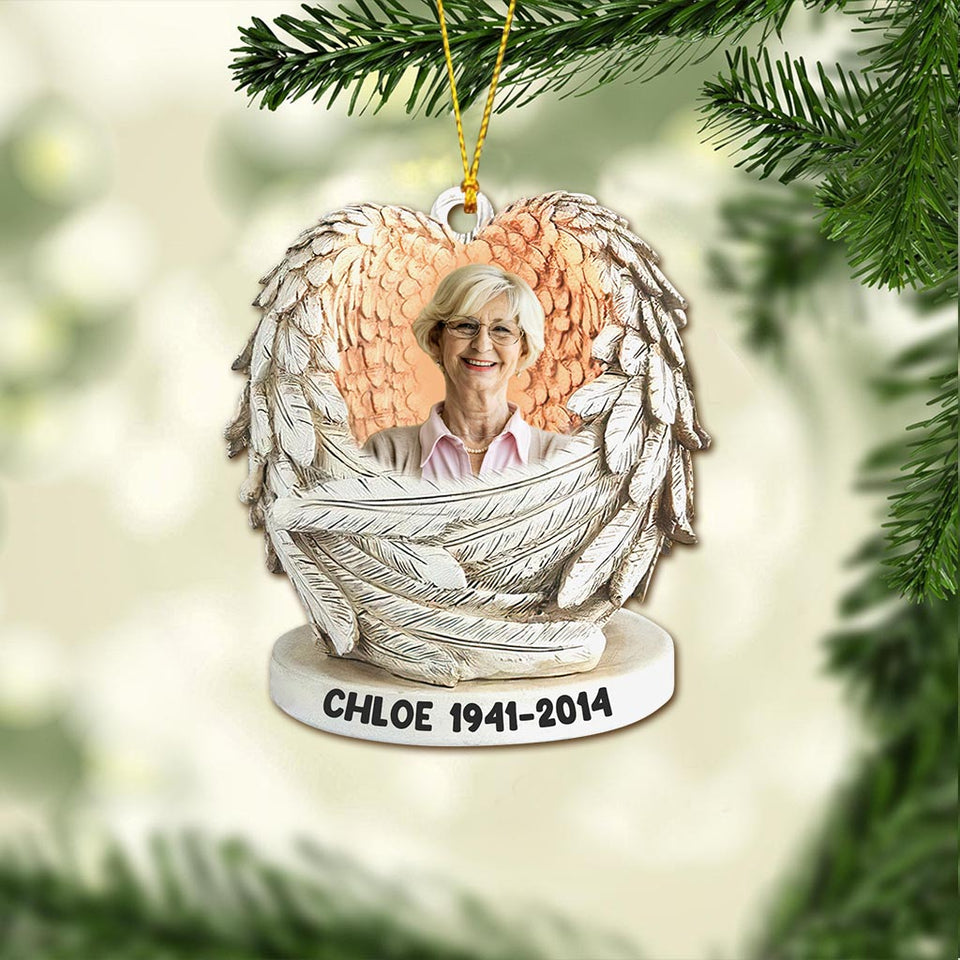 Mon ange - Ornement commémoratif personnalisé