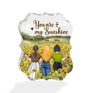 Bestie Forever - Bestie gift for sister - Personalized Custom Shaped Acrylic Plaque