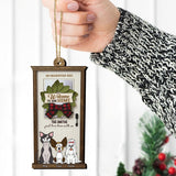 Welcome To Our Home - Personalized Dog Ornament