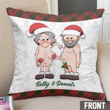 I’m Growing Old With You - gift for boyfriend, girlfriend - Personalized Throw Pillow