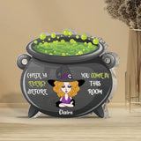 Check Ya Energy - Personalized Witch Custom Shaped Acrylic Plaque