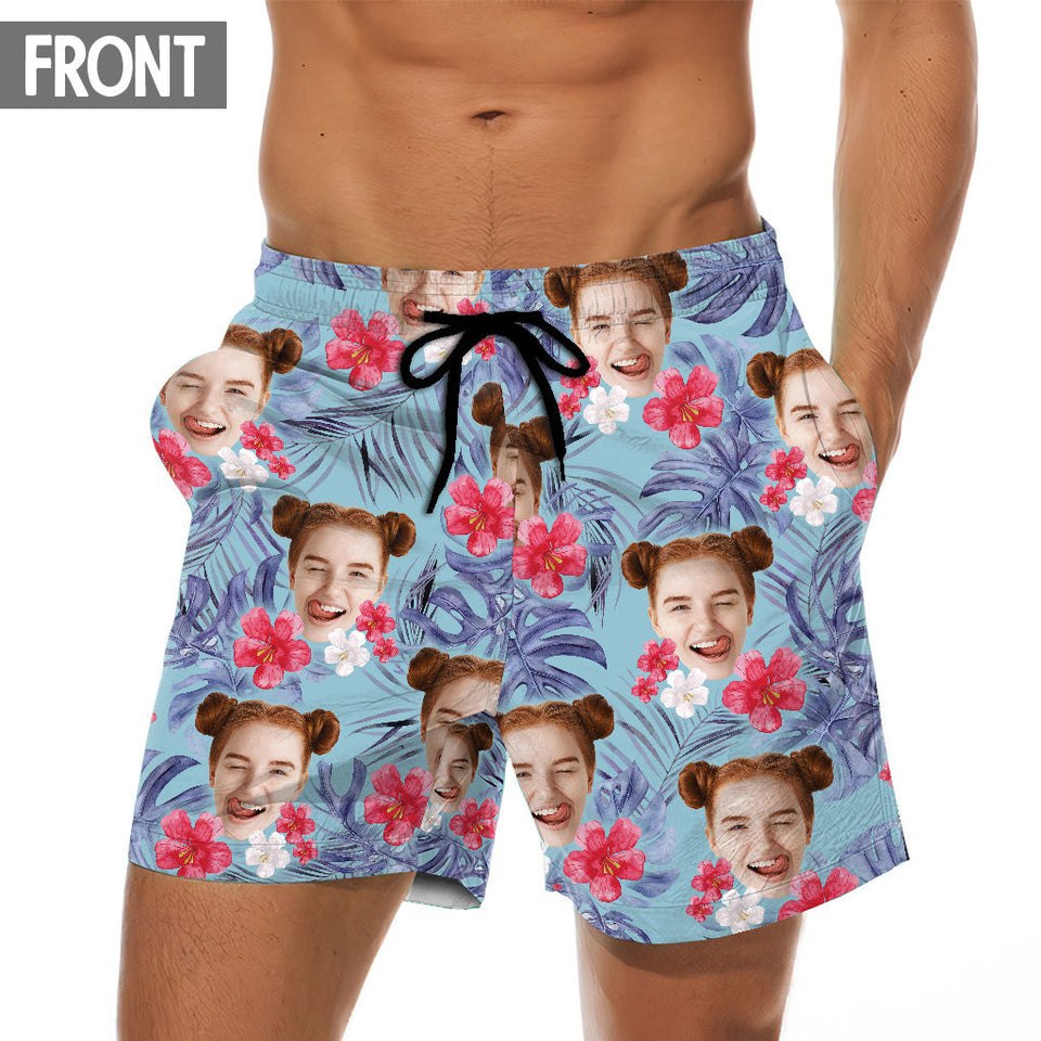 You And Me We Got This - Personalized Sea Lover Triangle Bikini Swimsuit And Men Shorts