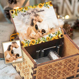 Our Family - Personalized Family Hand Crank Music Box