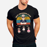 Best Dad Ever - Gift for dad, dad, mom, grandpa, grandma, grandpa - Personalized T-shirt And Hoodie