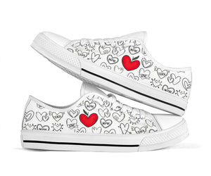 Teach Love Inspire Teacher Low Top Shoes 0622
