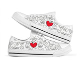 Teach Love Inspire Teacher Low Top Shoes 0622