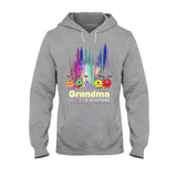 Grandma Of Little Monsters - Personalized Grandma T-shirt And Hoodie