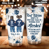 Zodiac Denim Bestie - Horoscope gift for friend - Personalized Tumbler