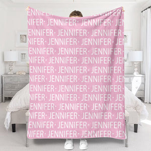 Custom Name Pattern - Personalized Step Mom Blanket