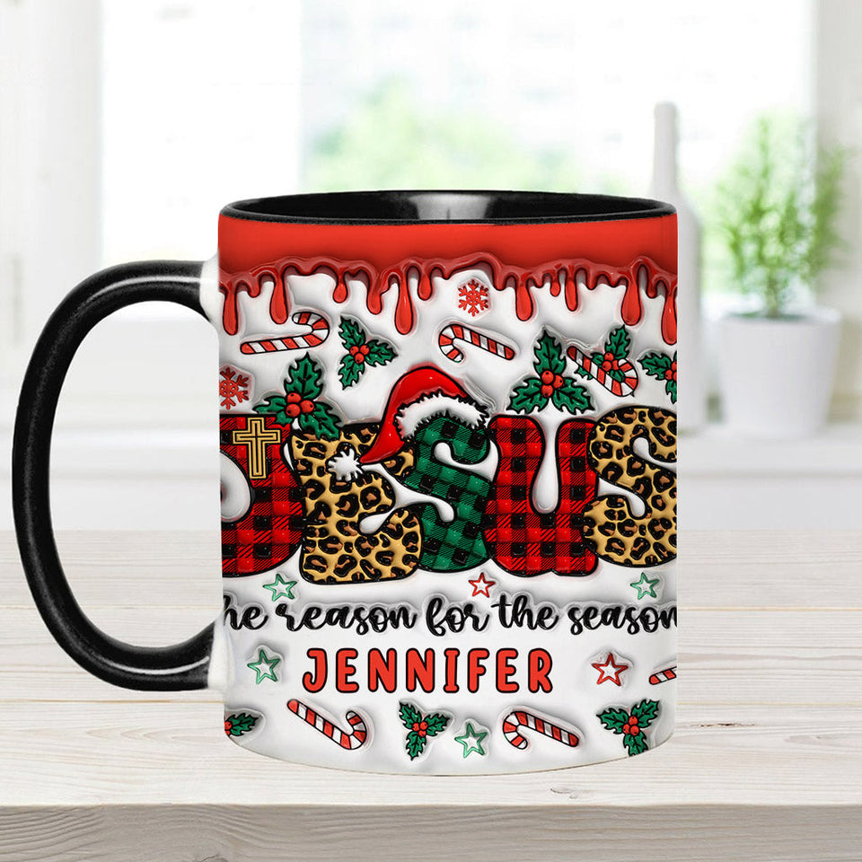 La raison de cette fête - Mug chrétien personnalisé