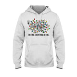 I'm Fine - Christmas T-shirt And Hoodie