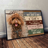 Best Friends - Personalized Dog Canvas And Poster