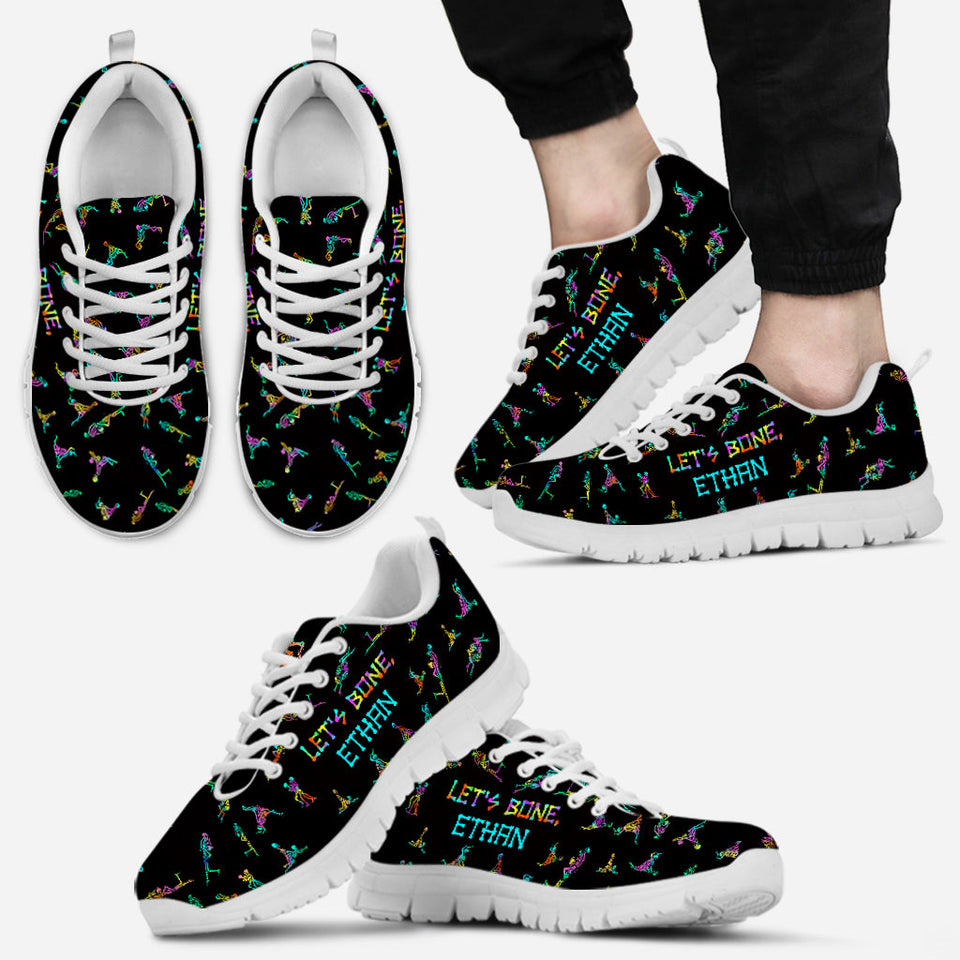 Let's Bone - Personalized Skull Sneakers
