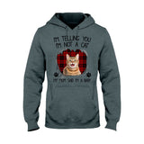 My Mom Said I'm A Baby - Personalized Cat T-shirt And Hoodie