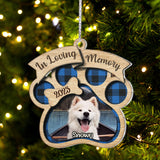 In Loving Memory - Personalized Dog Ornament
