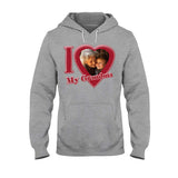 I Love My Grandma/ Nana/ Mommy.... - Personalized Grandma T-shirt And Hoodie