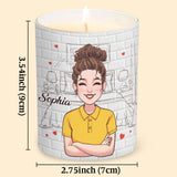 What Day Is Today - Personalized Retired Candle With Wooden Lid