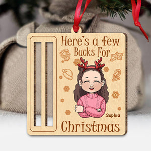 Few bucks for Christmas - Gift for grandma - Personalized Ornament