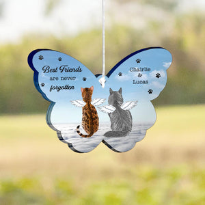 Best Friends Are Never Forgotten - Personalized Dog Wind Chime