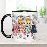 Best Grandma/Nana/Mimi Ever - Gift for grandma - Personalized Accent Mug