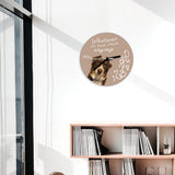 Whatever It's Treat O'clock Anyways - Personalized Dog Wall Clock