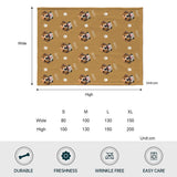 Custom Dog Face - Personalized Dog Blanket