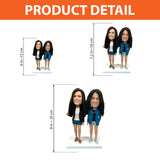 Custom Figure - Personalized Bestie Bobblehead