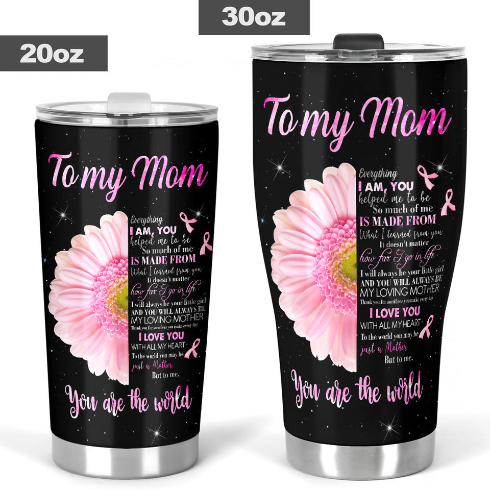 Gobelet de sensibilisation au cancer du sein pour ma maman 0622