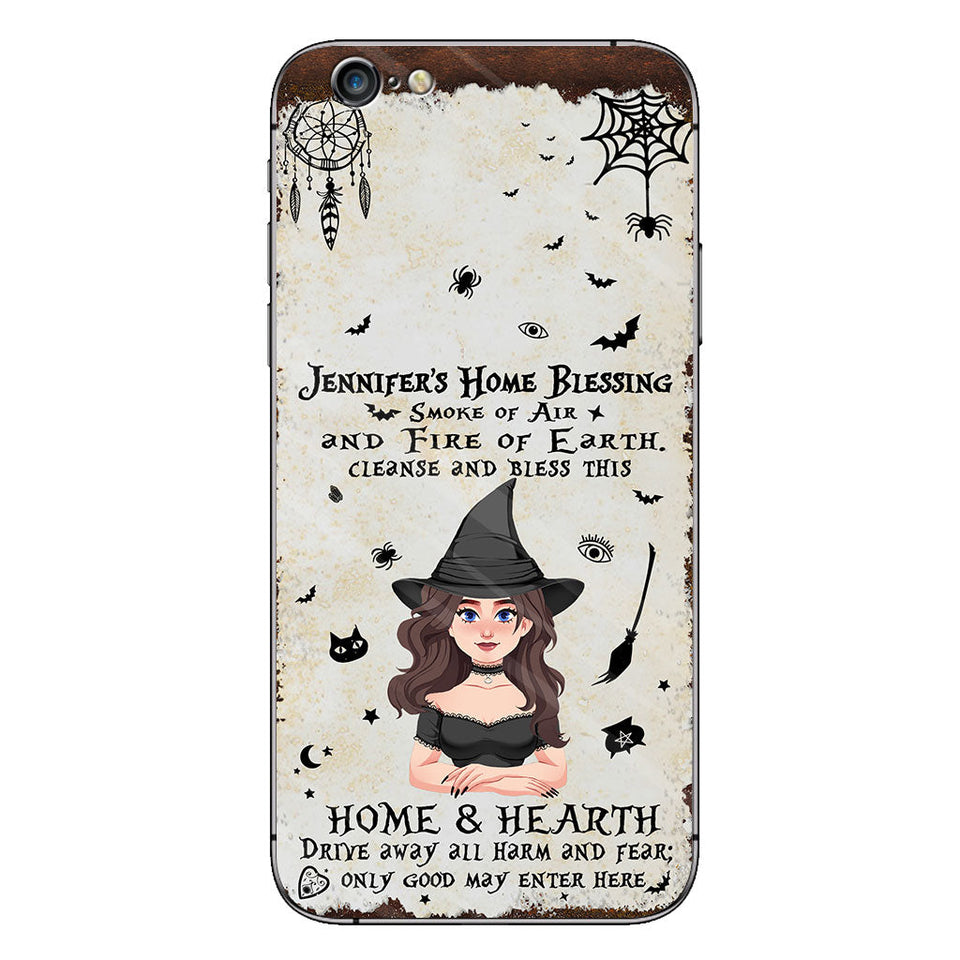 Home Blessing - Personalized Witch Phone Case