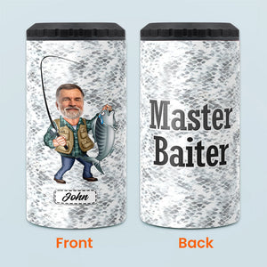 Master Baiter - Personalized Fishing Can Cooler