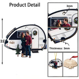 Love Camping - Personalized Camping Ornament