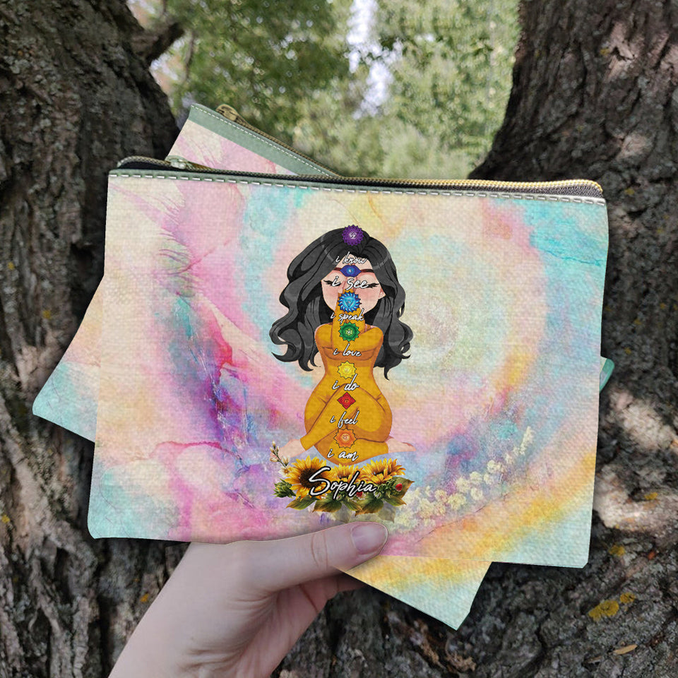 Let That Shit Go - Personalized Yoga Pouch