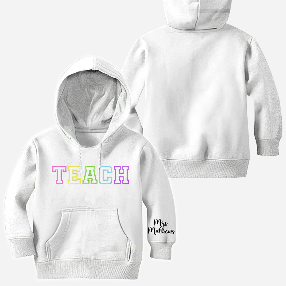 A Great Teacher - Personalized Teacher All Over Shirt