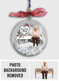 Banc commémoratif en souvenir - Boule à neige commémorative personnalisée