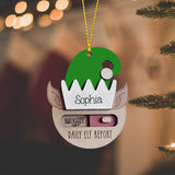 Elf Daily Report - Personalized Family Toggle Ornament