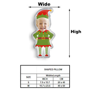 My Grandson - Personalized Christmas Shaped Pillow